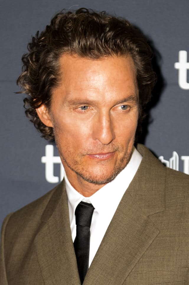 Matthew McConaughey - Actor with denied hair transplant