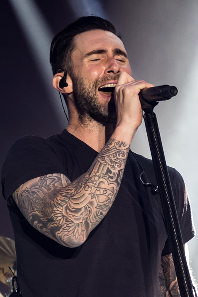 Adam Levine - Musician with unconfirmed hair transplant
