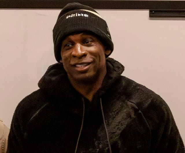 Deion Sanders - Athlete with unconfirmed hair transplant