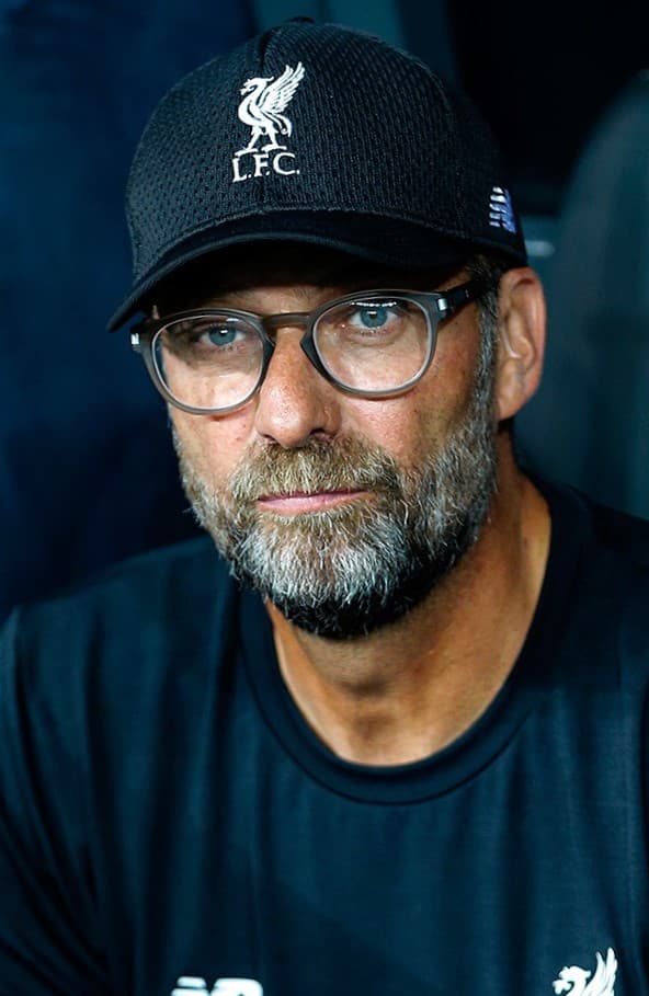 Jürgen Klopp - Athlete with confirmed hair transplant