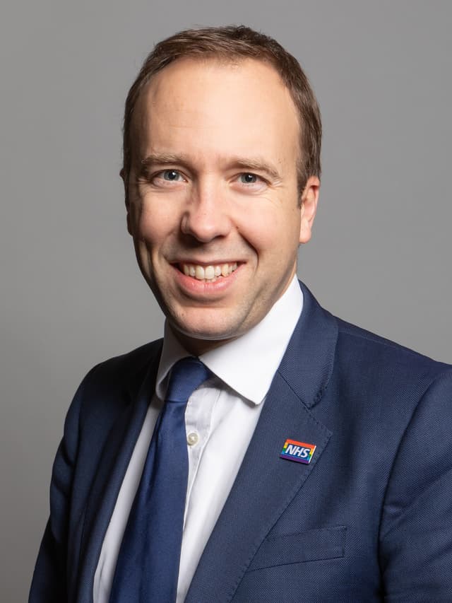 Matt Hancock - Public Figure with unconfirmed hair transplant