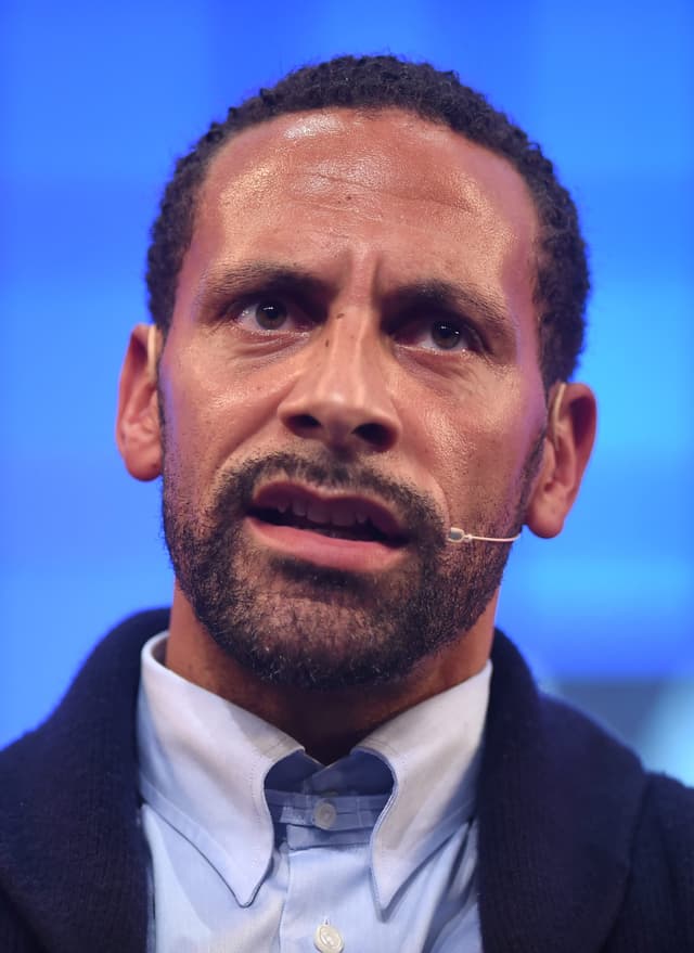 Rio Ferdinand - Athlete with confirmed hair transplant