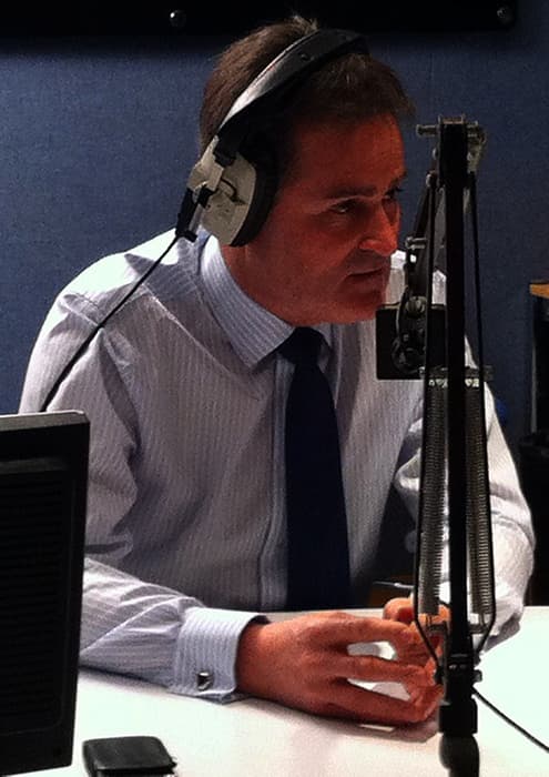 Richard Keys - Sports Personality hair transplant