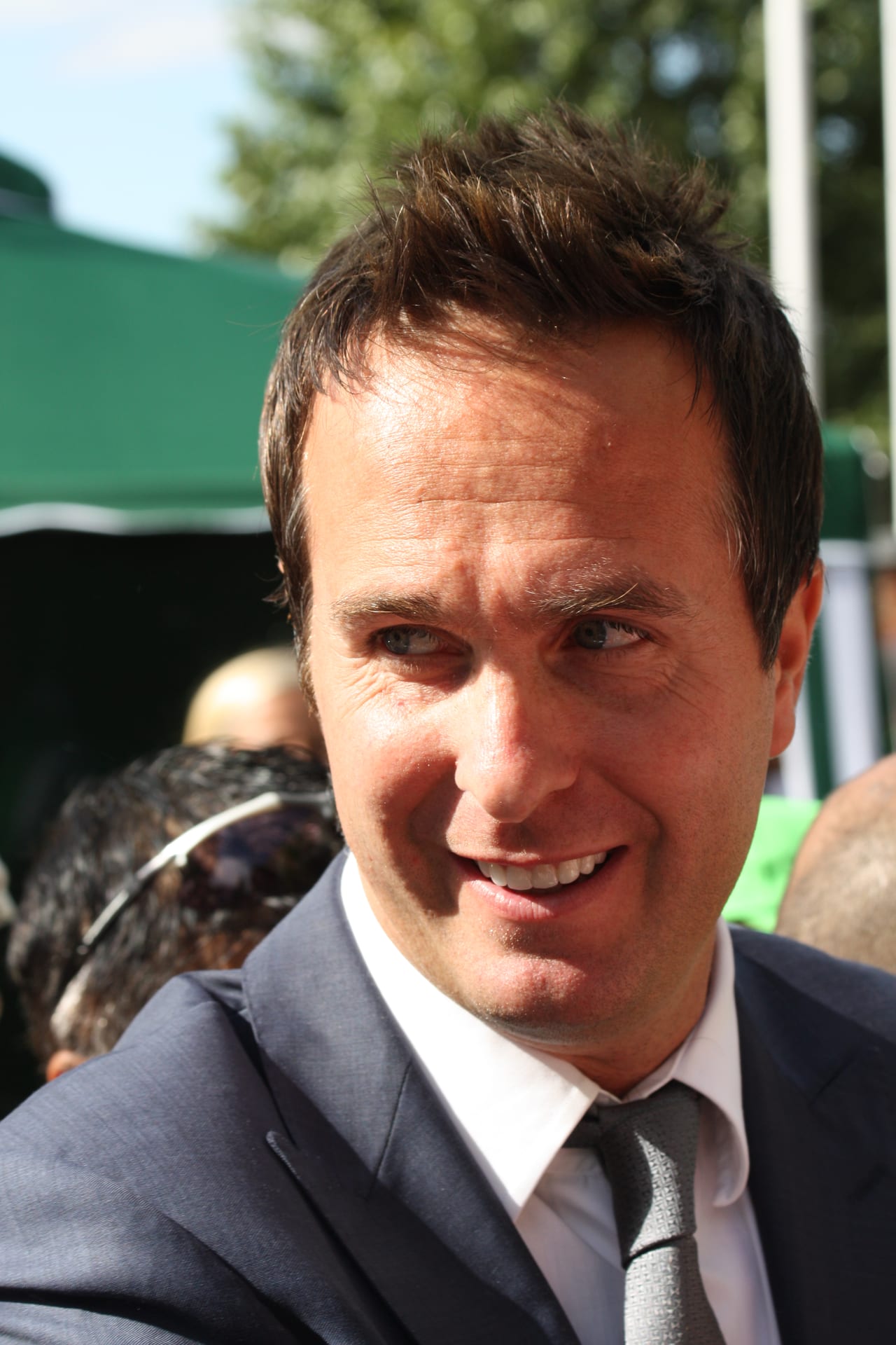 Michael Vaughan - Athlete hair transplant